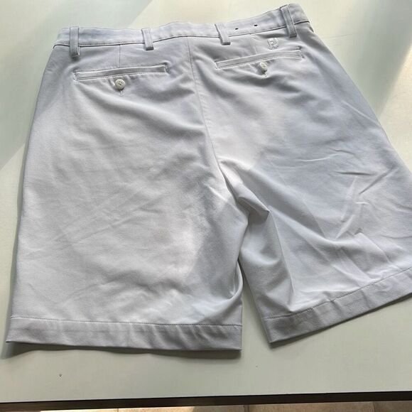 FootJoy FJ Blue Striped Stretch Shorts 34x7 - Picture 12 of 15